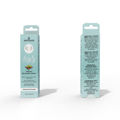 Deeply Love You Throat Relaxing Spray - Chocolate Mint - 1 Fl. Oz. by Sensuva