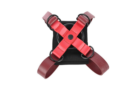 Sportsheets eX's and Oh's Cross Cuffs — X-Shaped Spandex Wrist Restraints - SS09981