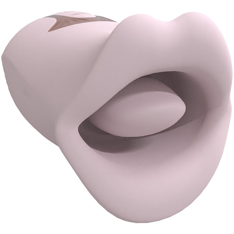 "Kiss - Suction and Vibrating Mouth - Pink SH-LOVU002PNK"