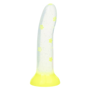 CalExotics Glow Stick Star Bendable Liquid Silicone Dildo, 6 in - SE0309012