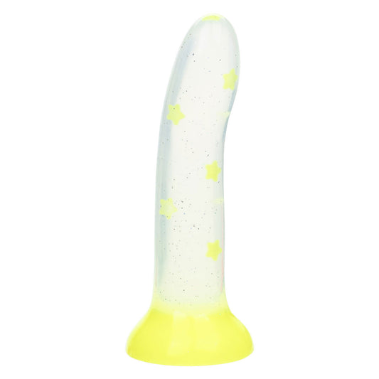 CalExotics Glow Stick Star Bendable Liquid Silicone Dildo, 6 in - SE0309012