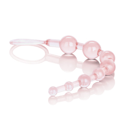Anal 101 Intro Beads - Pink by CalExotics