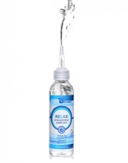 Relax Desensitizing Lubricant With Nozzle Tip - 4 Oz. 118ml by XR Brands