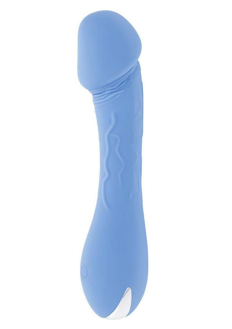 Evolved Novelties Dainty Dick Petite Vibrator — Blue, USB Rechargeable - SL-RS-6862-2