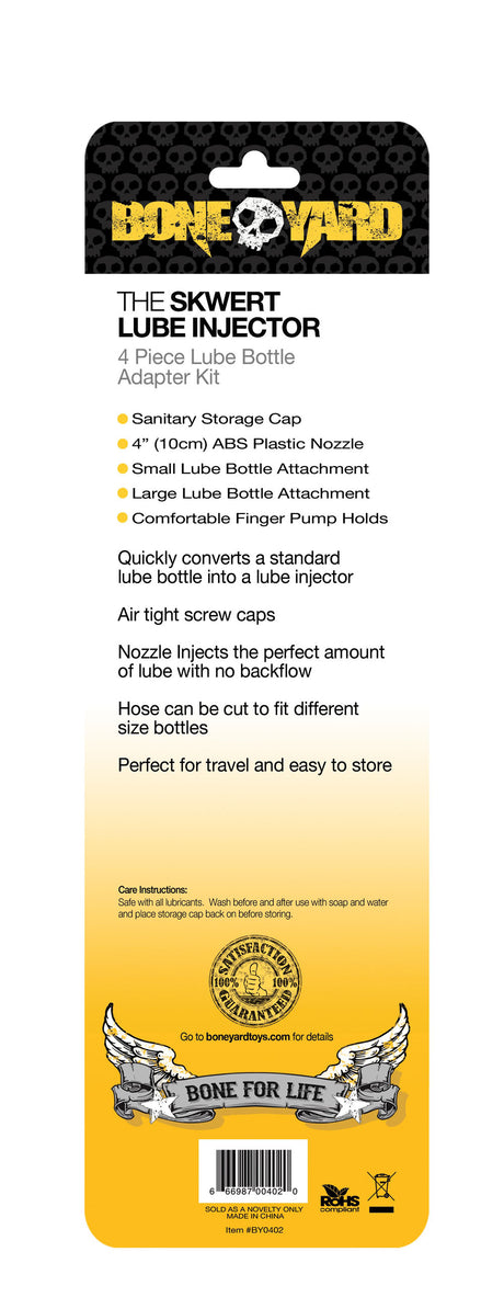 Rascal Skwert Lube Injector — 4-Pack (10cm Nozzles) - BY-0402