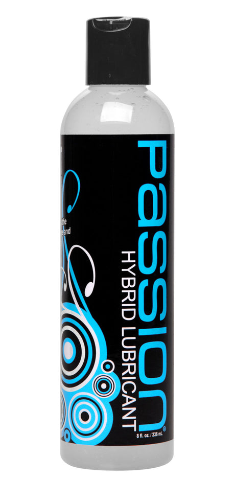 XR Brands Passion Hybrid Water & Silicone Lubricant — 8 oz - PL-AE354