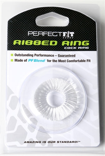 Ribbed Ring - Clear by Perfect Fit