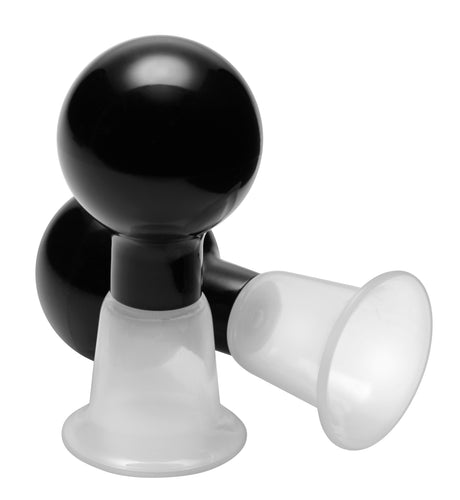 XR Brands See‑Thru Nipple Boosters — Squeeze‑Bulb Suction - SM-AD409