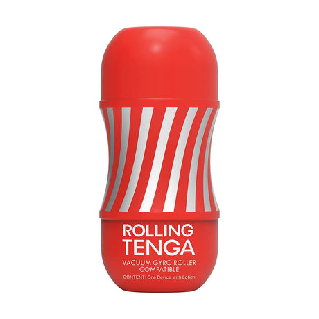 Tenga Rolling Gyro Roller Cup — Red Pre-Lubricated Disposable Stroker - TN174