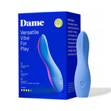 Dame Dip 2.0 Vibrator — Periwinkle, USB-C Rechargeable - DM1630