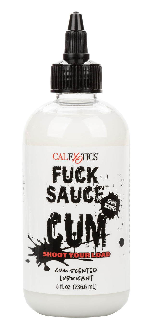 CalExotics Fuck Sauce Cum-Scented Water-Based Lubricant, 8 oz - SE2405251