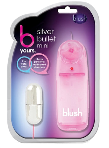 Blush Silver Bullet Mini Pearl Pink Bullet Vibrator - BL-05510