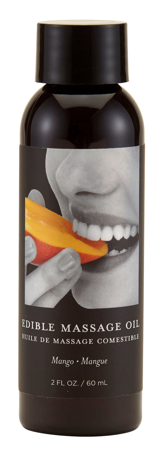 Earthly Body Mango Edible Massage Oil — 2 fl oz - EB-MSE209