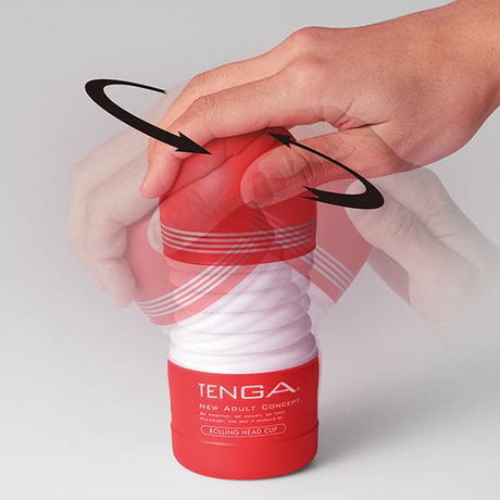 Tenga Rolling Head Cup Standard — Pre-Lubricated Single-Use Male Masturbator - TN103