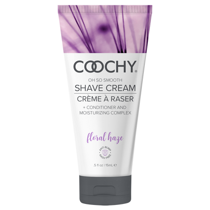 Coochy Shave Cream - FLORAL HAZE tube 0.5oz / 15ml by Coochy