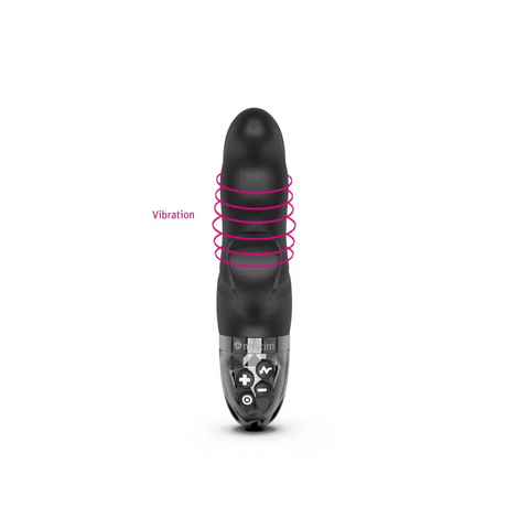 Mystim Hop Hop Bob e‑stim Vibrator — Black - MY5409