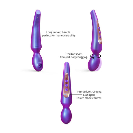 Love to Love Pleaser Iridescent Night Wand Vibrator - LV3524