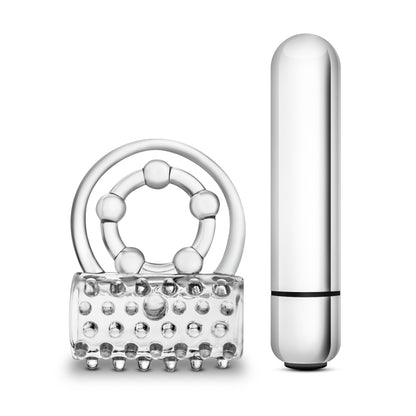 Stay Hard - Vibrating Super Clitifier - Clear by Blush