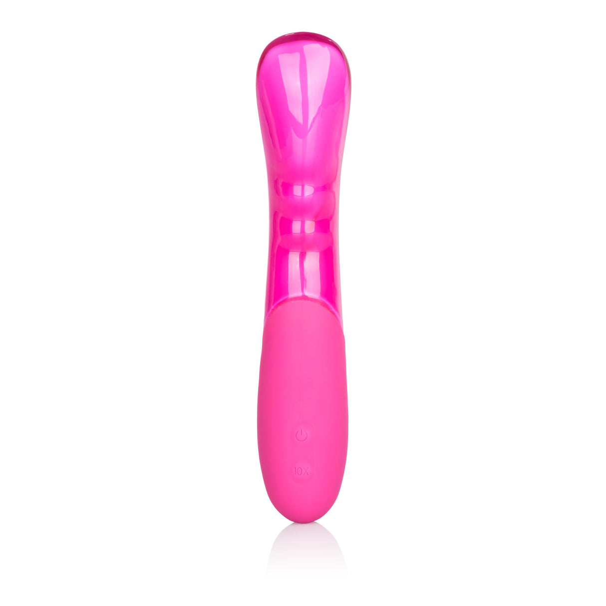 JOPEN Opal Glass Wand Vibrator — Pink, 8" - JO8150003