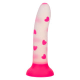 CalExotics Glow Stick Heart Bendable Dildo, Pink, 6" - SE0309002