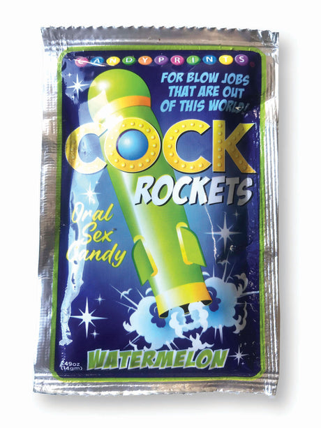 Little Genie Cock Rockets Watermelon Oral Sex Hard Candy - LG-CP1086