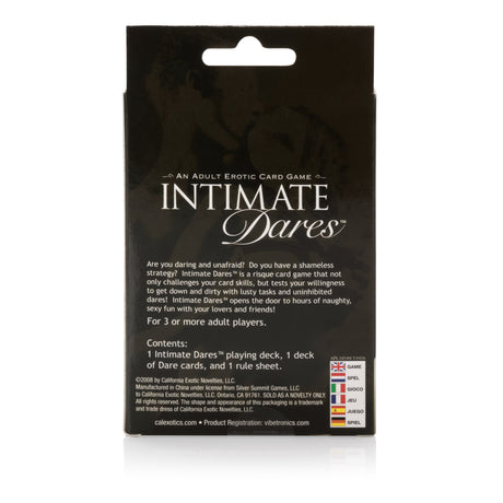 CalExotics Intimate Dares Party Game for Couples - SE2529003