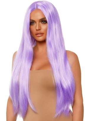 Leg Avenue Long Straight Wig 33 Inch — Lavender - LA-A2864LAV