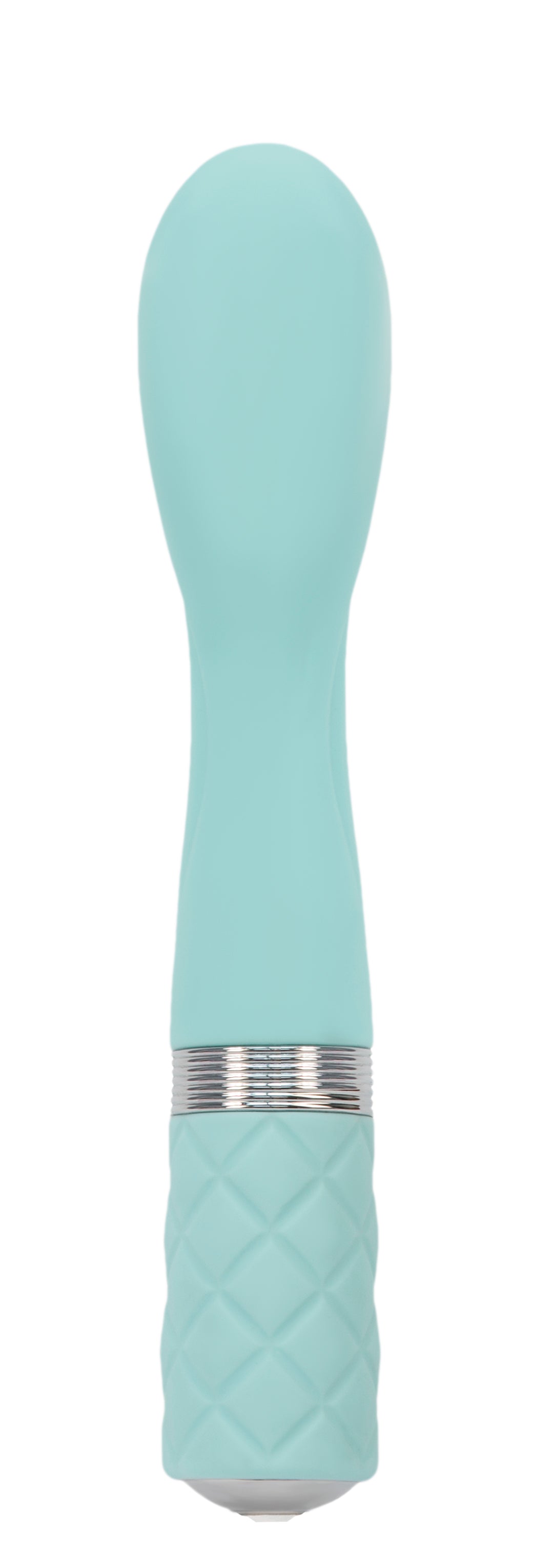 Pillow Talk Sassy G-Spot Vibe With Swarovski Crystal - Teal by BMS Factory