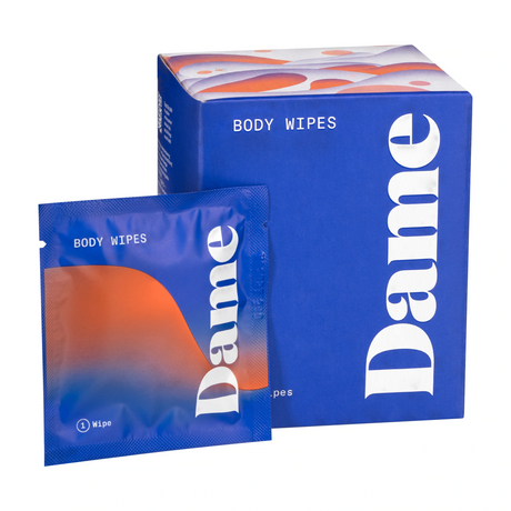 Dame pH-Balanced Body Wipes — 15 Count, Aloe & Cucumber - DM1340