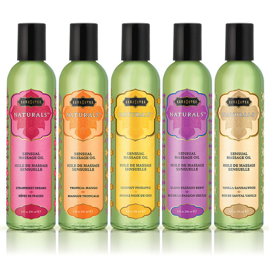 Kama Sutra Massage Indulgence Kit — 5 x 2 fl oz Oils - KS10285