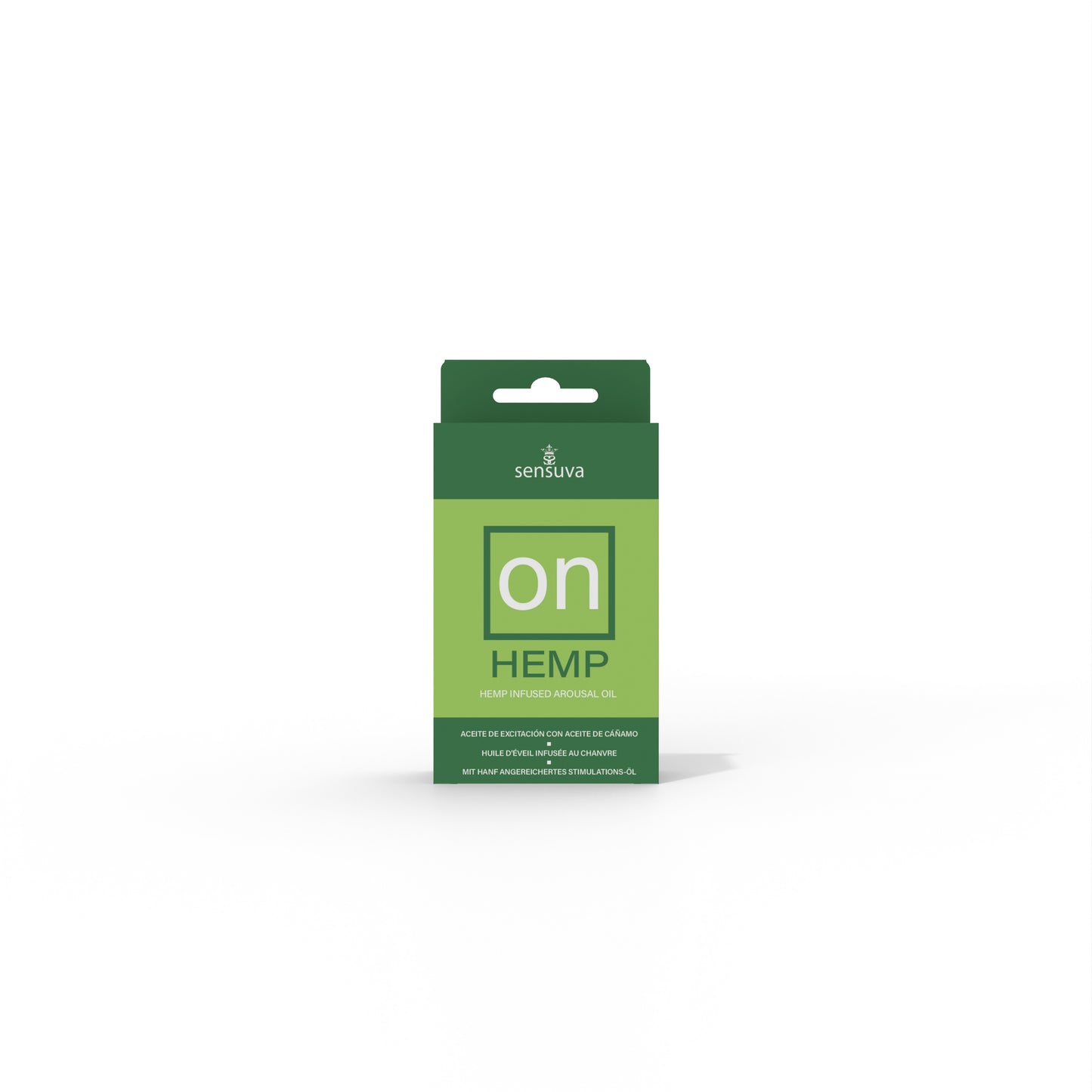 On Hemp Infused Arousal Oil -Medium Box - 0.17 Fl. Oz. by Sensuva