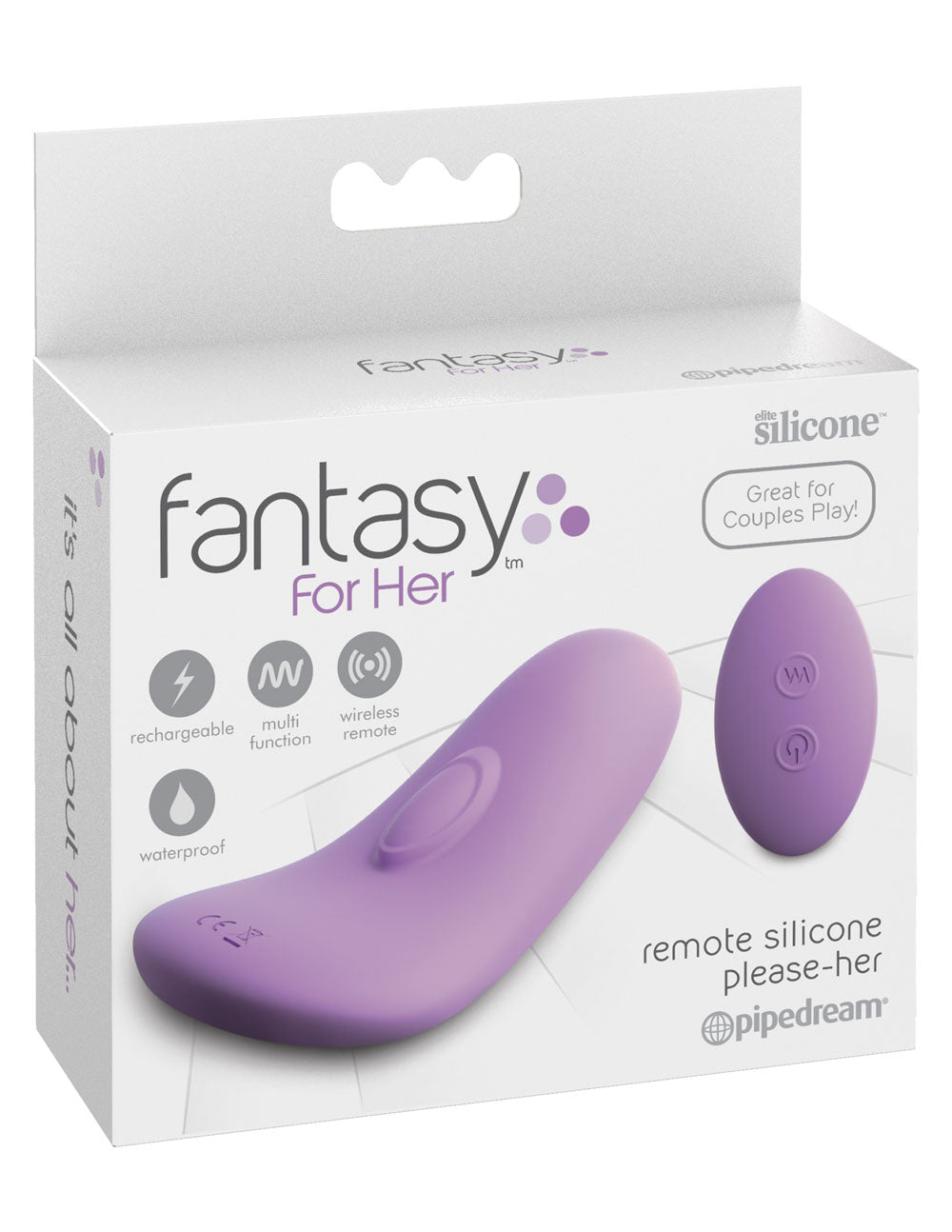 Fantasy for Her Remote Silicone Please-Her by Pipedream