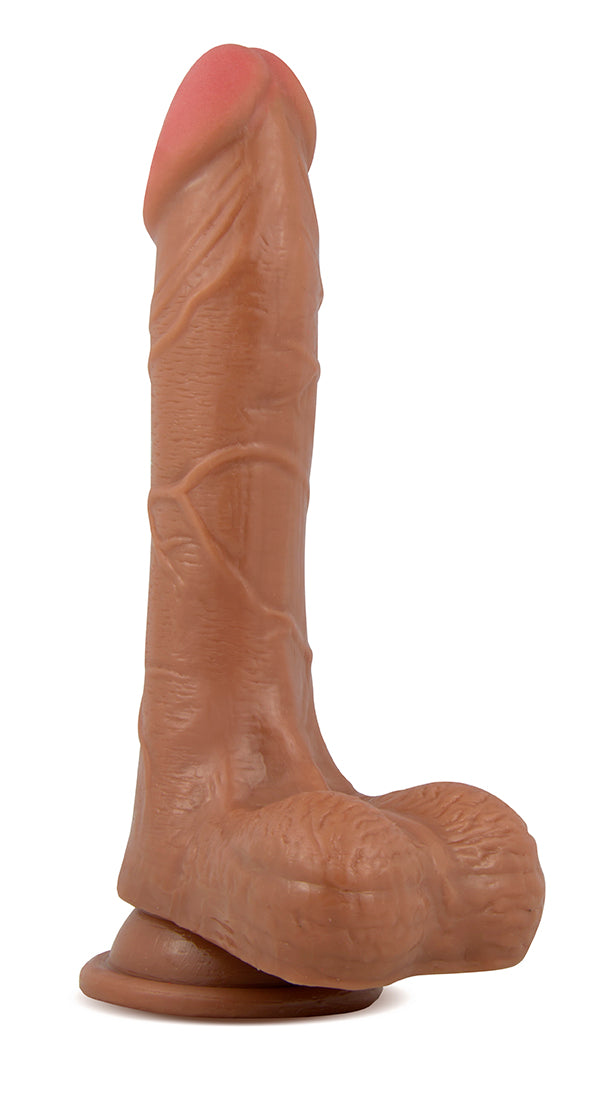 Blush X5 Grinder Dildo — 8.5 in Realistic Dildo with Suction Base - BL-71893
