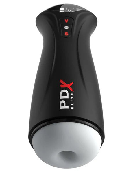 Pipedream PDX Elite Fap-Gasm Male Stroker — Frosted, 9.7" - PDRD553-20