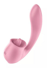 Satisfyer Tongue Genius Vibrator — Pink - SAT-4080598
