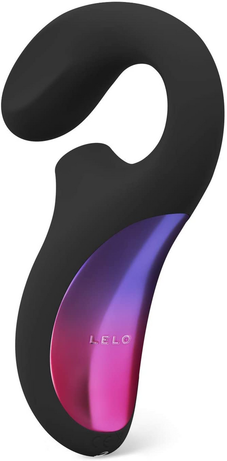 Lelo Enigma Black Dual-Action Massager with Clitoral Pulsation - LELO-8182