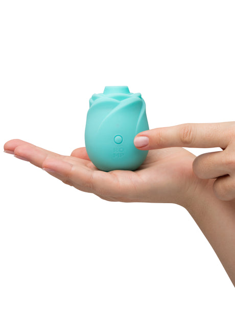ROMP Rose Glow Clitoral Stimulator — Glow-In-The-Dark - RM4694