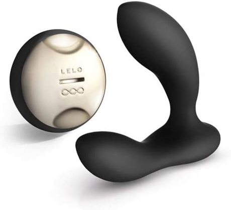 LELO Hugo Black Prostate Massager — Remote & USB-Rechargeable - LELO-2425