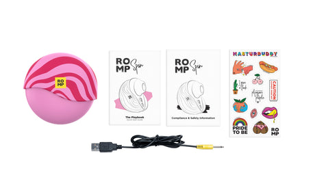 ROMP Spin Clitoral Stimulator, Travel Size IPX7 - RM3147