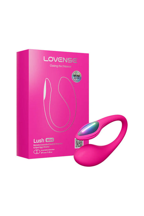 Lovense Lush Mini Remote‑Control Vibrator, Pink - LS0500