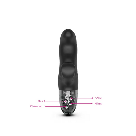 Mystim Hop Hop Bob e‑stim Vibrator — Black - MY5409