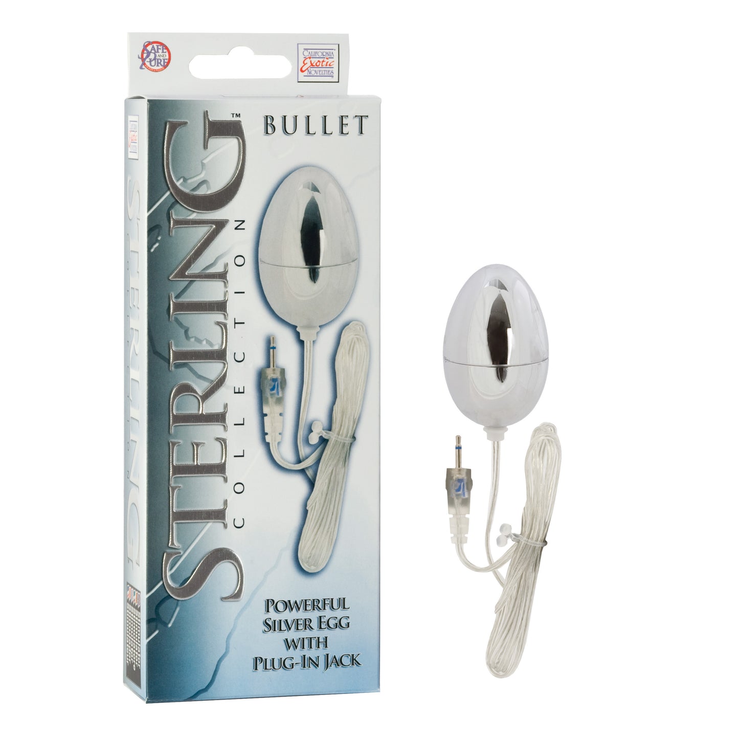 Sterling Collection Silver Egg by CalExotics