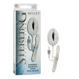 CalExotics Sterling Collection Silver Egg Bullet - SE1099303