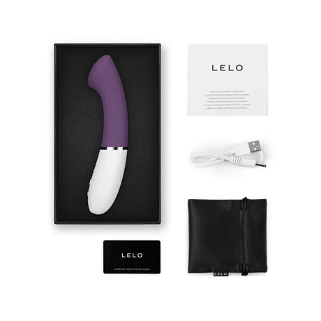 Lelo Gigi 3 G-Spot Vibrator — Plum, Soft Silicone Exterior - LO9752
