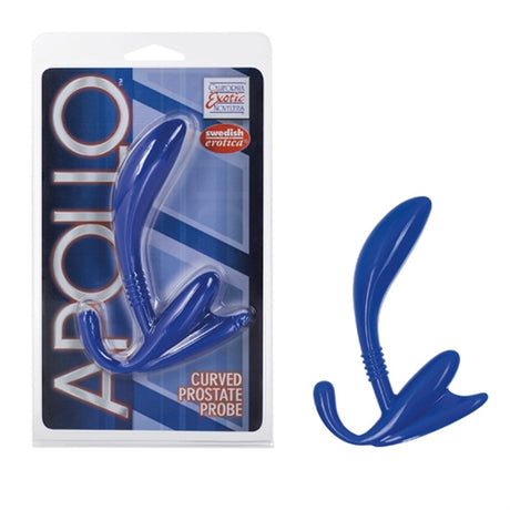 Apollo Curve Prostate Probe - Blue by CalExotics