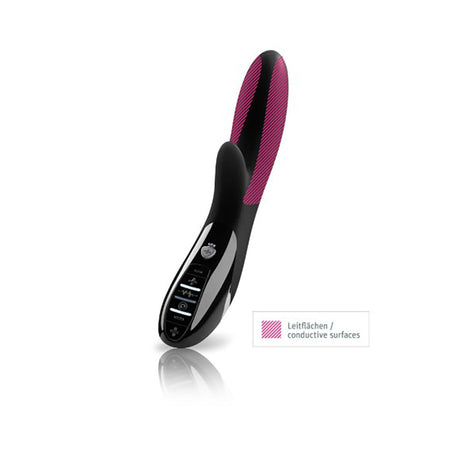 Mystim Daring Danny E-Stim Vibrator, Black — 27 cm - MY8752