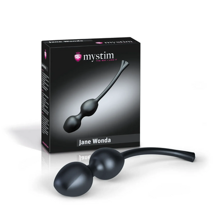 Mystim Jane Wonda Geisha Balls Duo — Rotating E-Stim Love Balls - MY2866
