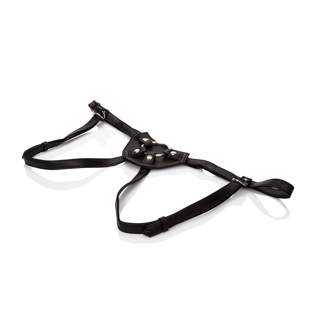 CalExotics Her Royal Harness The Countess — Vegan Leather Adjustable Harness (59") - SE1565203