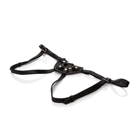 CalExotics Her Royal Harness The Countess — Vegan Leather Adjustable Harness (59") - SE1565203