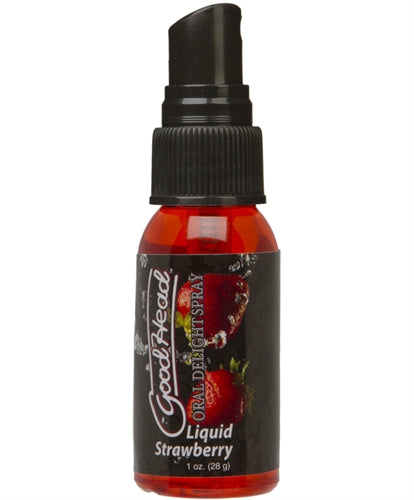 Good Head Oral Delight Spray 1 Oz - Liquid Strawberry by Doc Johnson